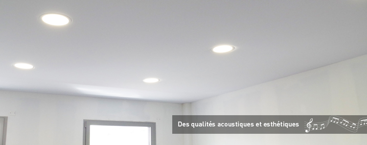 Toile acoustique tendue pour panneau ZONOCALM : COLORS